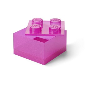 Bilde av LEGO Oppbevaringsboks 4 (Glitter Medium Violet)