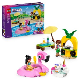 Bilde av LEGO Friends 42658 Bassengparty med enhjørning og flamingo