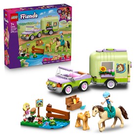Bilde av LEGO Friends 42695 Hestetrailer med hest og føll