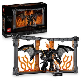Bilde av LEGO Icons 10367 Ringenes herre: Balrog-bokstøtten