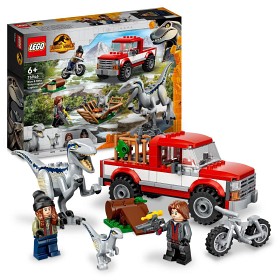 Bilde av LEGO Jurassic World 76946 Blue & Beta velociraptorinfångning