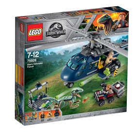 Bilde av LEGO Jurassic World - Blues helikopterjakt 75928