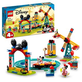 Bilde av LEGO Mickey and Friends 10778 Mikke, Mimmi og Langbein fornøyelsespark