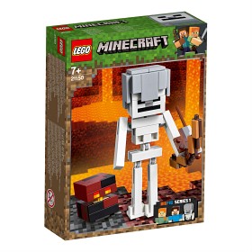 Bilde av LEGO Minecraft 21150 - BigFig skelett med magmakub