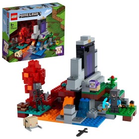 Bilde av LEGO Minecraft 21172 Den ødelagte portalen