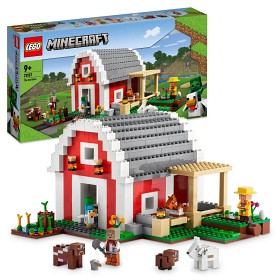 Bilde av LEGO Minecraft 21187 Den røde låven