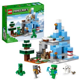 Bilde av LEGO Minecraft 21243 De frostige fjellene