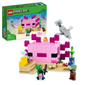 Bilde av LEGO Minecraft 21247 Axolotlhuset
