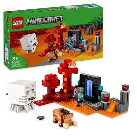 Bilde av LEGO Minecraft 21255 Angrep på Nether Portal