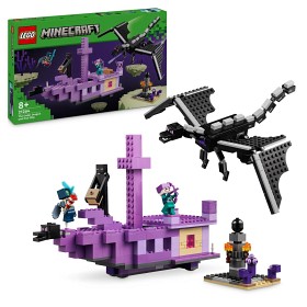 Bilde av LEGO Minecraft 21264 Enderdragon og Endership
