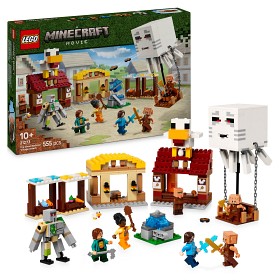 Bilde av LEGO Minecraft 21273 Landsbyangrep med gassballong
