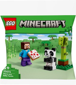 Bilde av LEGO Minecraft 30672 Steve og pandaunge
