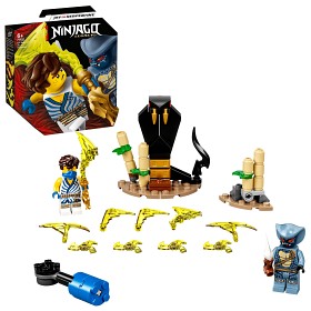 Bilde av LEGO Ninjago 71732 Episkt stridsset Jay mot Serpentine