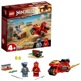 Bilde av LEGO Ninjago 71734 Kais vassa motorcykel
