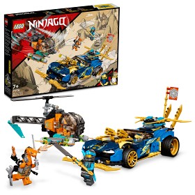 Bilde av LEGO Ninjago 71776 Jay og Nya racerbil EVO