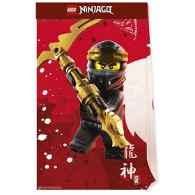 Bilde av LEGO Ninjago godteposer 4 st