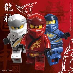 Bilde av LEGO Ninjago servietter 33x33cm 20 st