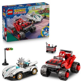 Bilde av LEGO Sonic 77118 Silvers bil mot Knuckles monstertruck
