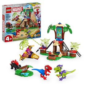 Bilde av LEGO Spidey 11200 Spidey og Gobbys Raptor-kamp ved trehuset