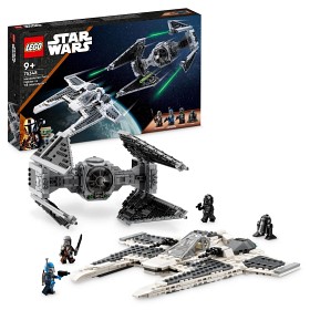 Bilde av LEGO Star Wars 75348 Mandalorian Fang Fighter vs TIE Interceptor