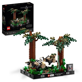 Bilde av LEGO Star Wars 75353 Endor Speeder Chase Diorama