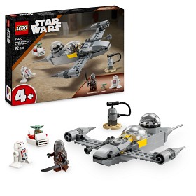 Bilde av LEGO Star Wars 75410 Mando and Grogu's N-1 Starfighter