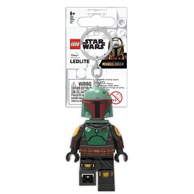 Bilde av LEGO Star Wars Bobba Fett Nøkkelring med lys