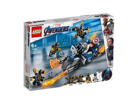 Bilde av LEGO Super Heroes 76123 - Captain America: Outrider-angrep