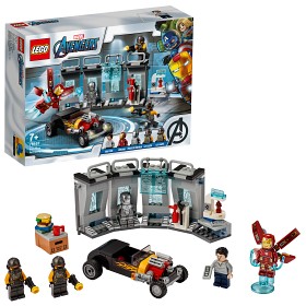 Bilde av LEGO Super Heroes 76167 Iron Mans vapenförråd