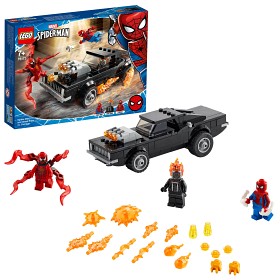 Bilde av LEGO Super Heroes 76173 Spider-Man och Ghost Rider mot Carnage