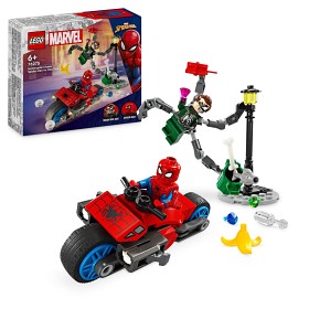 Bilde av LEGO Super Heroes Marvel 76275 Motorsykkeljakt: Spider-Man vs. Doc Ock