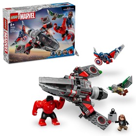 Bilde av LEGO Super Heroes Marvel 76292 Captain America vs Red Hulk