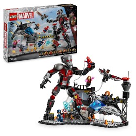 Bilde av LEGO Super Heroes Marvel 76314 Captain America: Civil War actionkamp