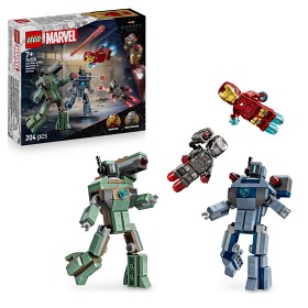 Bilde av LEGO Super Heroes Marvel 76320 Iron Man & War Machine mot Hammer Drones