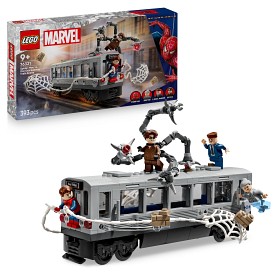 Bilde av LEGO Super Heroes Marvel 76321 Spider-Man mot Doc Ock: T-bane-scenen