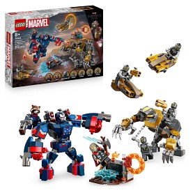 Bilde av LEGO Super Heroes Marvel 76322 Avengers: Endgame Thor mot Chitauri