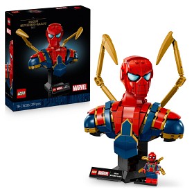 Bilde av LEGO Super Heroes Marvel 76326 Iron Spider-Man – byste