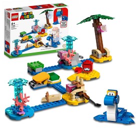 Bilde av LEGO Super Mario 71398 Ekstrabanesettet Dorries strandfasade