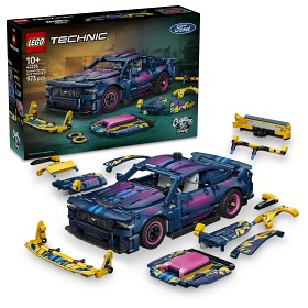 Bilde av LEGO Technic 42236 Spesialdesignet Ford Mustang GT bil