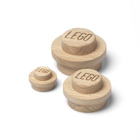 Bilde av LEGO Vegghengere Tre 3-pack (Såpebehandlet Eik)