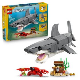 Bilde av LEGO Creator 31381 Villsint hai med skattekiste