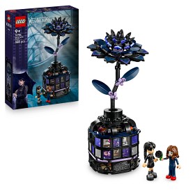 Bilde av LEGO Wednesday 76784 Svart dahlia