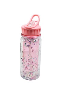 Bilde av Leklyckan Vannflaske Glitter (Rosa)