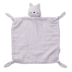 Bilde av Liewood Agnete cuddle cloth Cat light lavender