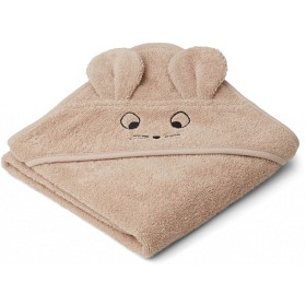 Bilde av Liewood Albert hooded towel Mouse pale tuscany