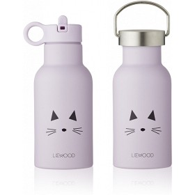 Bilde av Liewood Anker water bottle Cat Light lavender