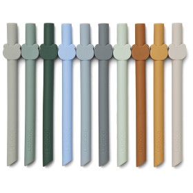 Bilde av Liewood Badu straw 10-p Blue wave mix