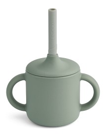 Bilde av Liewood Cameron Sugrörsmugg (Faune Green/Dove Blue)