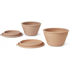 Bilde av Liewood Dale Matboks Sammenleggbar 2-pakning (Tuscany Rose/Pale Tuscany)