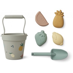 Bilde av Liewood Dante beach set Fruit Dove blue mix